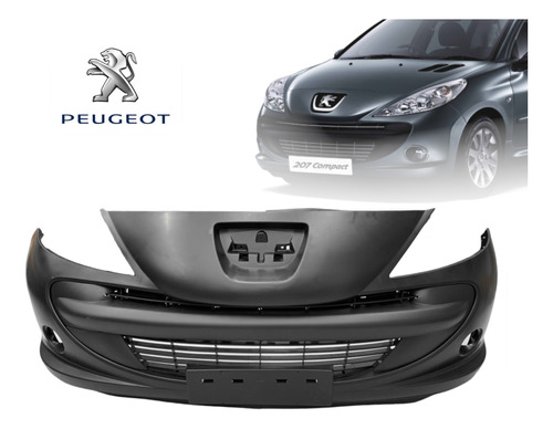 Parachoque Delantero Para Peugeot 207 Completo