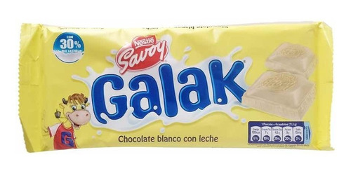 Chocolate Venezolano Importado Nestlé® Savoy® Galak 130g
