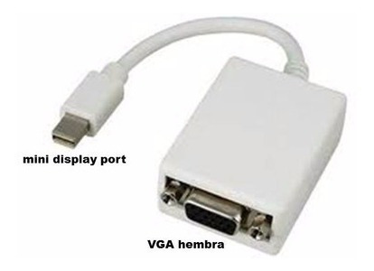 Puntotecno - Adaptador Mini Display Port (dp) A Vga