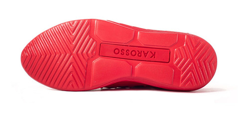 Imagen 5 de 6 de Tenis Karosso Rojo Con Tpu Y Suela De Eva 8417