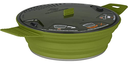 Sea To Summit X-pot - Olla Plegable Para Campamento De 2.8 .