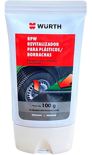 Revitalizador De Plásticos Borrachas Para-choque Rpw Wurth