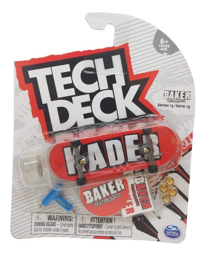 Patineta Tech Deck 1 Pack Spin Master Kader Skateboards