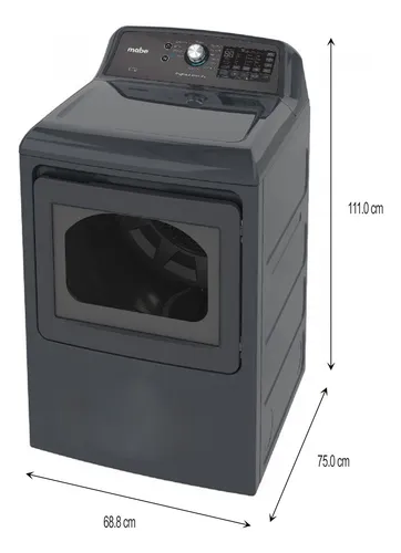 Secadora 24 Kg Gris Mabe