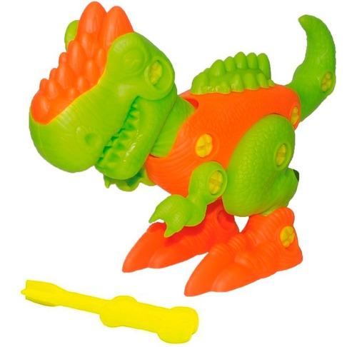 Juguete Dinosaurio Bebe Junior Surt P Armar 3 Modelos !