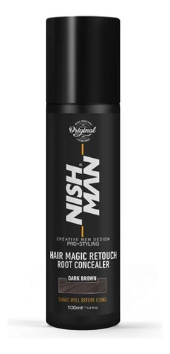 Nishman Magic Touchup Root Concealer, Spray De Retoque Volum