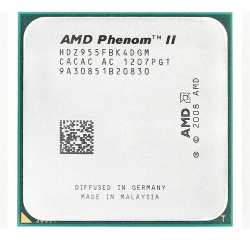 Procesador Amd Phenom Il X4 955 4 Núcleos 3,2 Ghz 95w 6mb