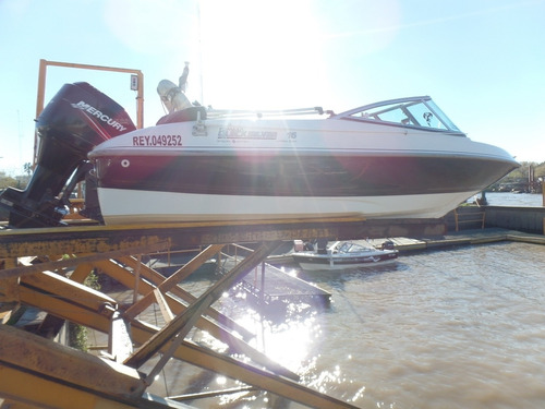 Imagen 2 de 14 de Lancha Quicksilver 16, Motor Mercury 90 Hp 2t Súper Equipada