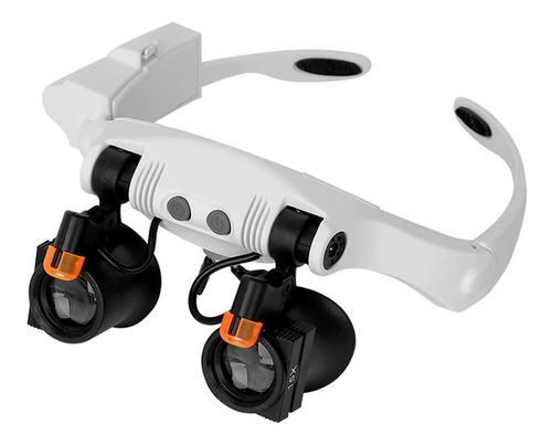 Imagen 3 de 6 de Lupa Lentes Anteojos 8x 23x Con Luz Led Profesional S.