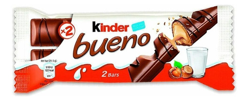 Combo X 6 Chocolate Kinder Bueno Blanco/negro