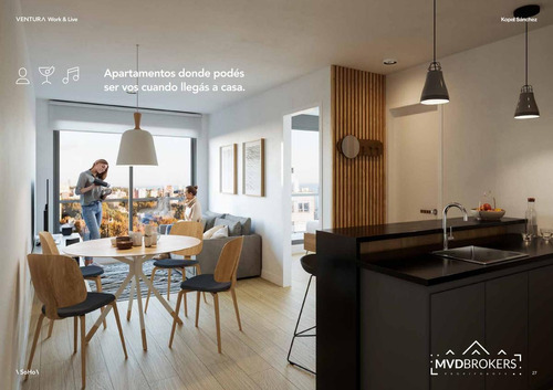 Ventura Soho (u1009) - Venta Monoambiente En Palermo - Inversión En Pozo - Estrena 2024!