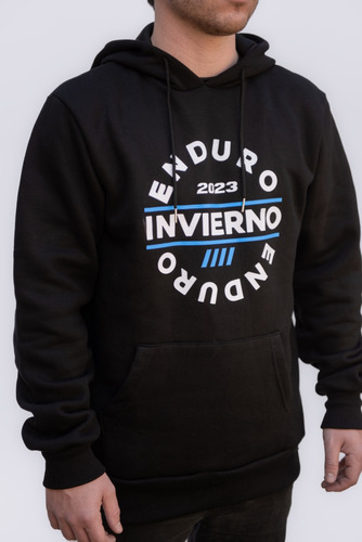 Imagen 4 de 6 de Buzo Hoodie Eduro Del Invierno Oficial / Hombre - Mujer