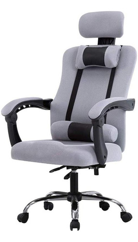 Silla Ejecutiva Ergonómica Lumax Wynn Oferta Premium Oferta Color Gris Material del tapizado Poliéster