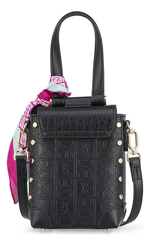 Bolsa Briefcase Cloe Ladasi Chico Color Negro