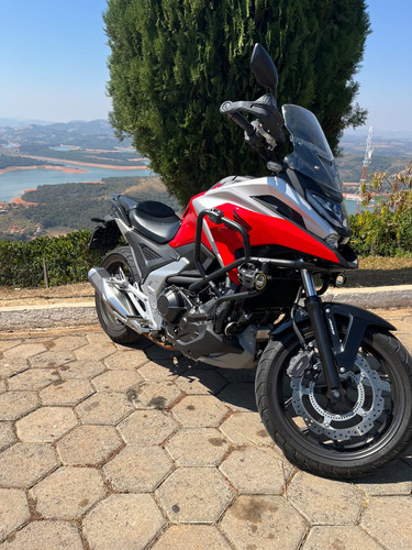 Moto Nc750x 2023 Já Equipada Protetor, Farol Miller E Bau