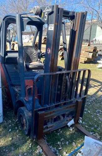 Autoelevador Diesel Linde H25 Torre Triple C/desplazador