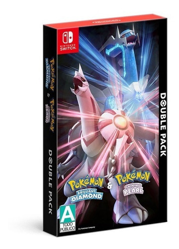 Imagen 1 de 4 de Pokémon Brilliant Diamond and Pokémon Shining Pearl Double Pack Nintendo Switch Físico