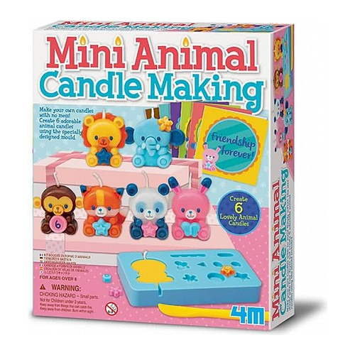 Kit Arte Velas Animalitos Mini Animal Candle Maker