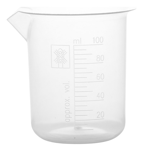 Vaso De Precipitado Plástico (pp) Graduado De 100ml