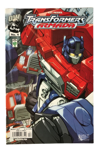Transformers Armada #4 Editorial Vid Dw Comics Vdc 2004