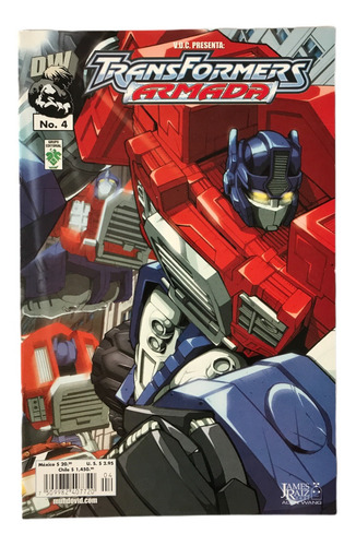 Transformers Armada #4 Editorial Vid Dw Comics Vdc 2004 (Usado)