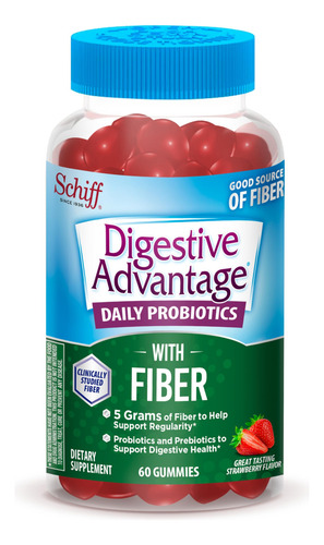 Digestive Advantage Gomitas De Fibra Prebiótica + Probiótico