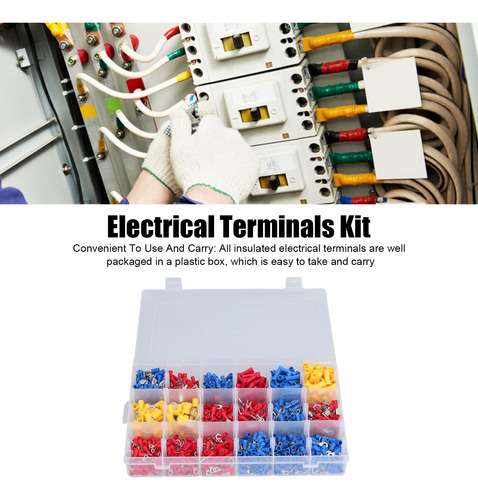 Juego De Terminales Automotrices, Kit Eléctrico Quick, 1200