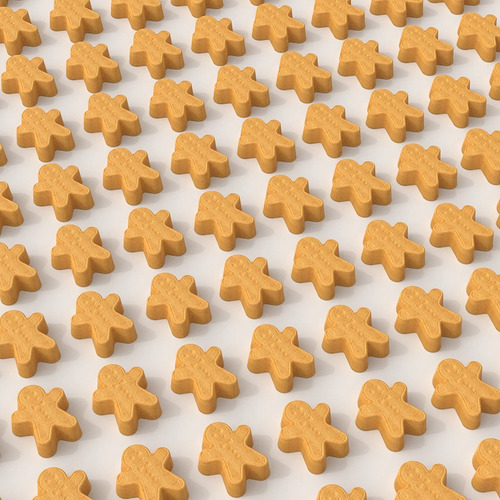Moldes Hornear Galletas Con Forma Hombre Jengibre Navideño