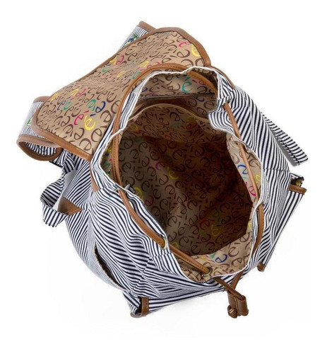 Imagen 4 de 4 de Backpack De Dama Gorétt Azul Edme