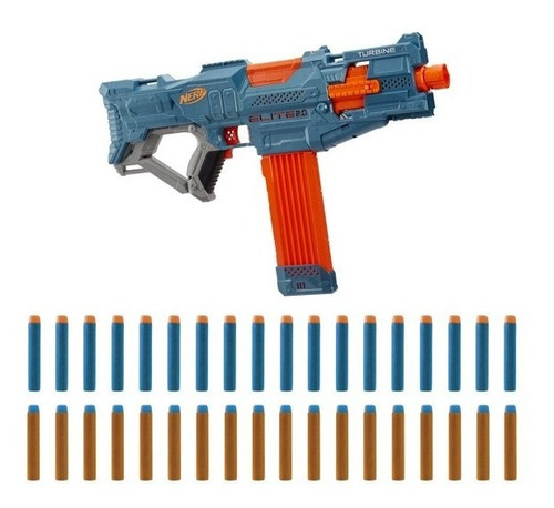 Metralleta Nerf Elite 2.0 Turbine Motorizado 36 Dardos