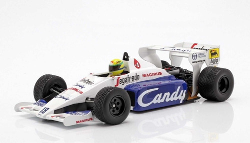 Toleman Ayrton Senna Gp De Mônaco Minichamps Escala 1:18 Cor Branco