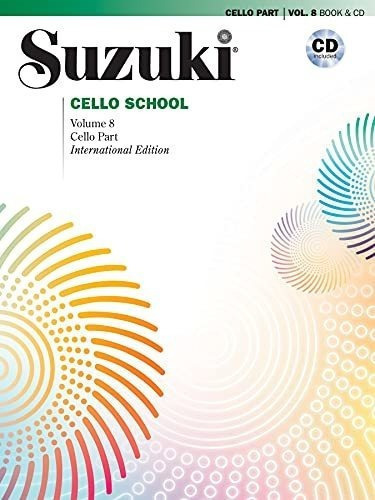 Suzuki Cello School, Vol 8 Cello Part, Book And -, de Tsutsumi, Tsuyo. Editorial Alfred Music en inglés