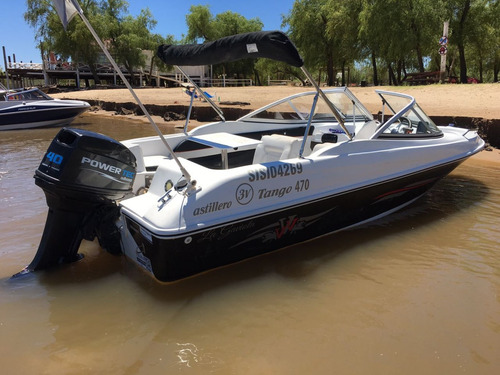 Imagen 14 de 14 de Lancha Open 3v Tango 470 Power Tec 40 Hp Nautica Milione 3