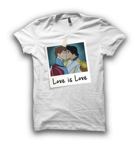 Playera De Principes Gays Love Is Love