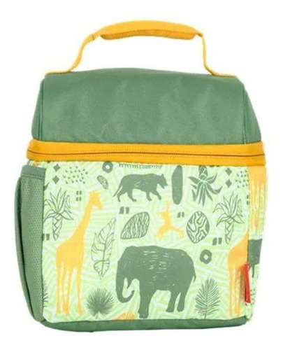 Thermos Pop Top - Verde - Reino de la Selva - 21 cm - 18 cm