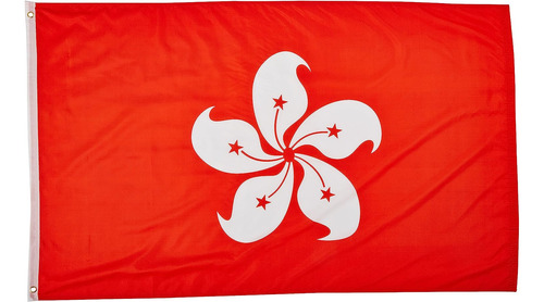 Bandera De Estados Unidos Hong Kong 3 Ft X 5 Ft Tienda Impre