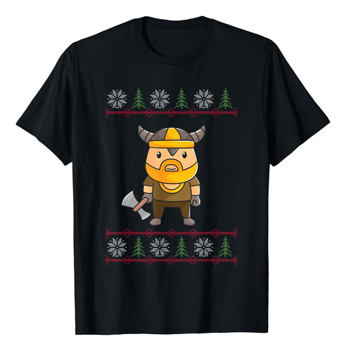 Libro: Playera Navideña Viking Ugly Sweater
