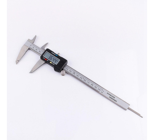 Calibrador Vernier Digital Lcd 0-200mm Acero Inoxidable