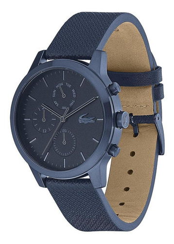 Imagen 2 de 4 de Reloj Lacoste Caballero Color Azul 2010998 - S007