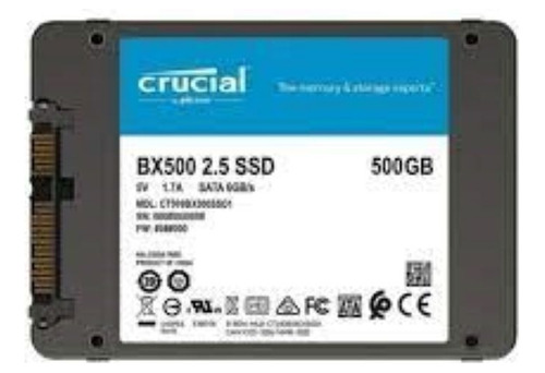 Disco De Estado Solido Bx500-500gb Ssd Sata 2.5