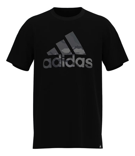 Camiseta adidas Masculino Big Logo Camuflado - Original 