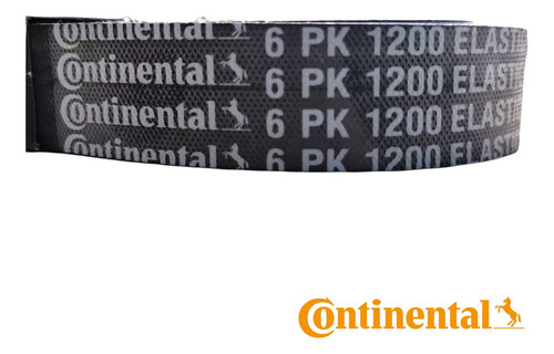 Imagen 3 de 9 de Correa Poli V Elastica 6sk1200