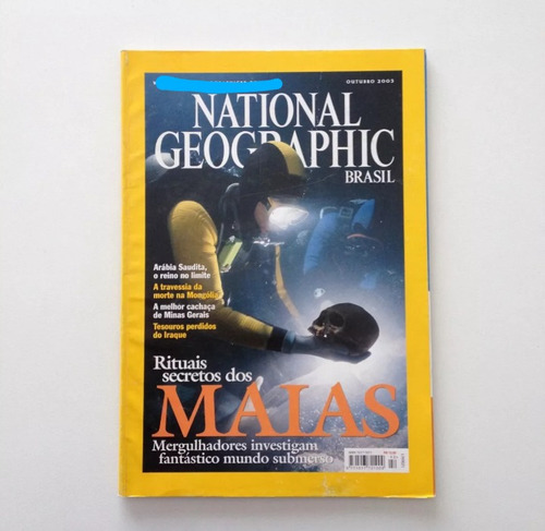 Revista National Geographic Rituais Secretos Dos Maias Z963