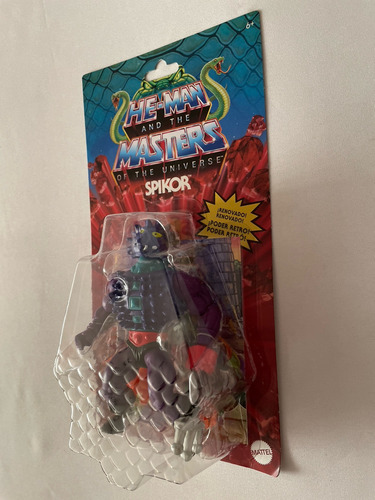 Spikor Motu Origins Wave 14 Retro Play Mattel 2023 Snake Men (Usado)