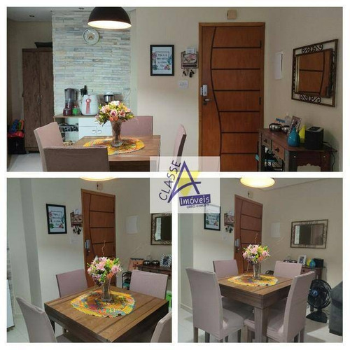 Apartamento Com 2 Dormitórios À Venda, 56 M² Por R$ 292.000 - Jardim Guapituba - Mauá/sp - Ap0717