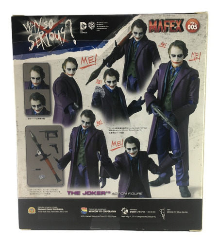 Mafex No. 005 Dc The Dark Knight The Joker