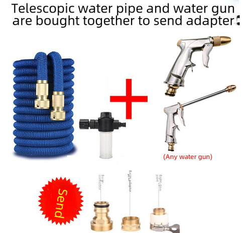 Pistola De Agua De Cobre Puro Corta, Pistola De Lavado De Au