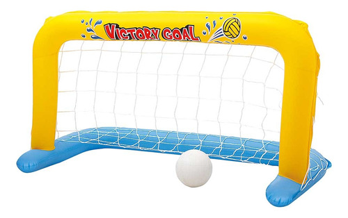 Conjunto De Polo Aquático Com Bola E Gol Inflável Bestway