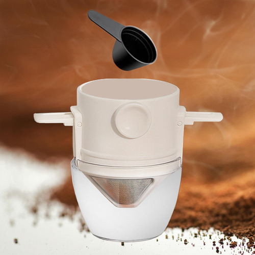 Filtro De Cono De Goteo De Café De Acero Inoxidable