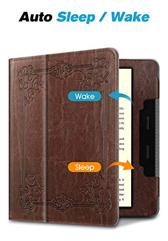 Fintie Folio Case Para Kindle Oasis - Diseo Slim Y Auto Wake
